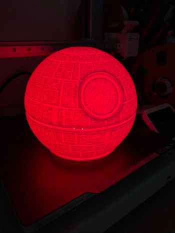 Lampe Étoile de la mort Star Wars
