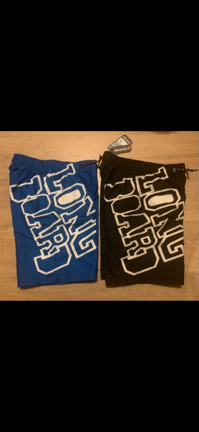 2short et 1tee shirt marqué longboard neuf taille 10ans - photo numéro 2
