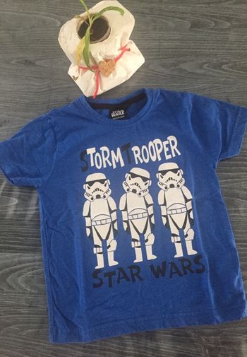 T shirt star car 3/4 Ans