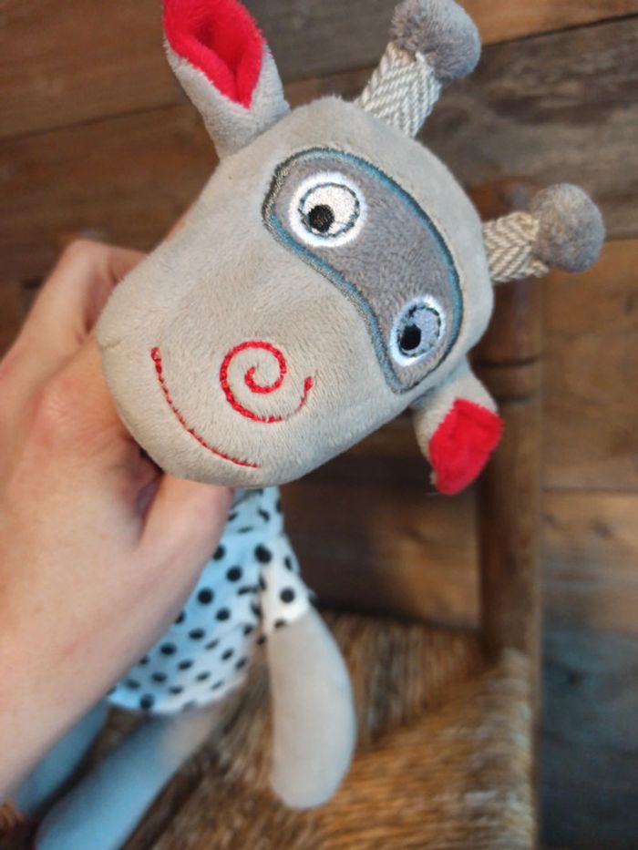 peluche fantomette la girafe les petites marie tbe - photo numéro 5