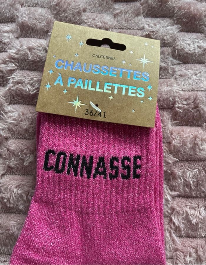 Chausssette pailletée ( connasse)  36/41 - photo numéro 2