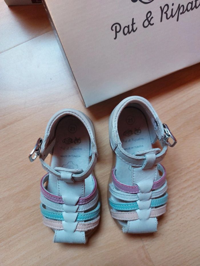 Sandale printemps/été fille taille 21 - photo numéro 6