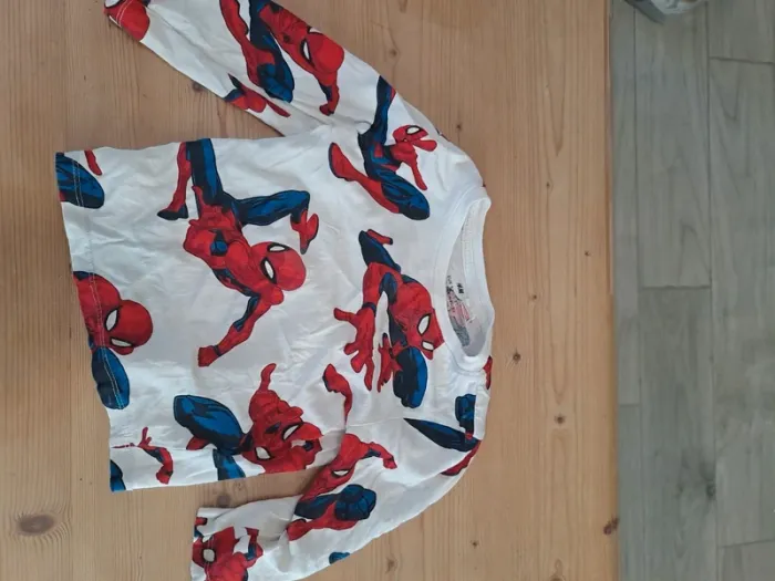T-shirt spiderman