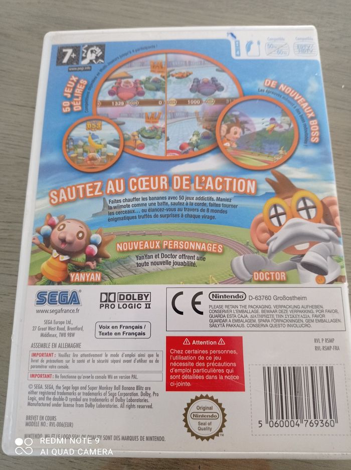 Super Monkey Ball Banana Blitz Wii - photo numéro 2
