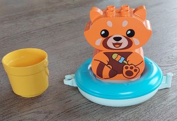LEGO Jouet de bain : le panda rouge flottant