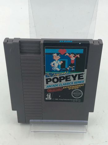 Jeu vidéo Popeye sur console Nintendo Nes