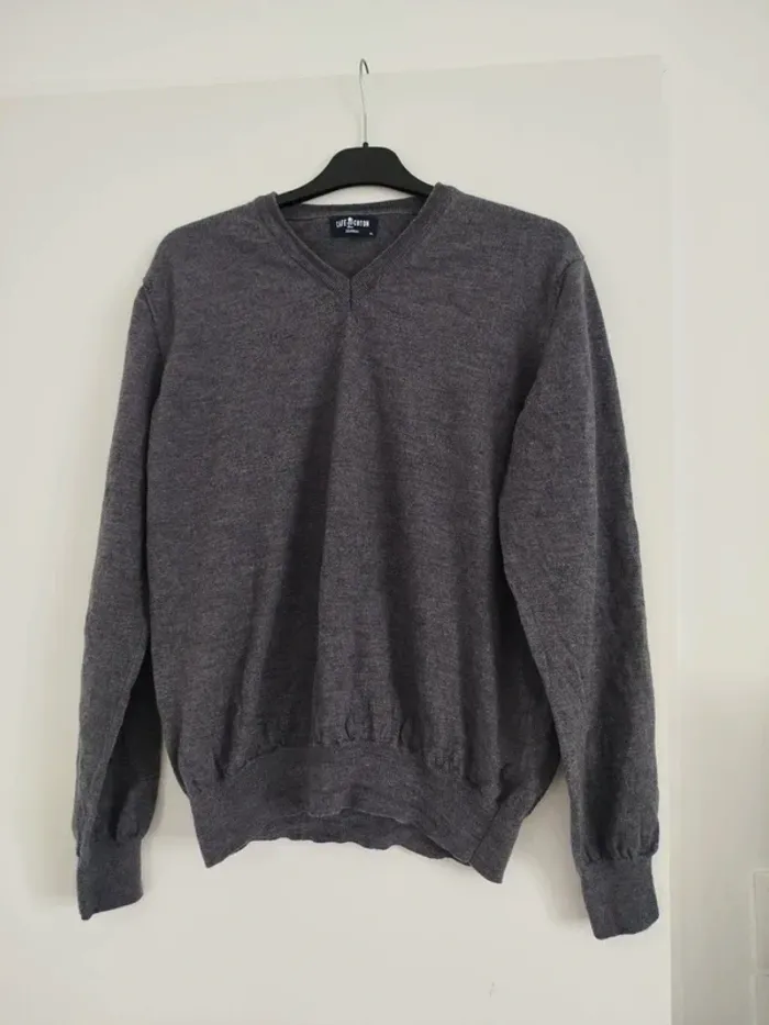 Pull col en V T XL