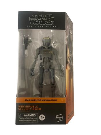 Figurine Star Wars The Black Series The Mandalorian New Republic Security Droid Hasbro neuf