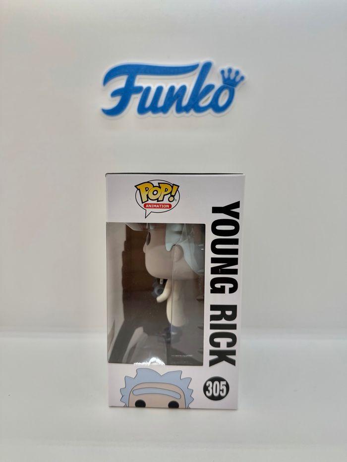 Funko Pop Rick et Morty Young Rick 305 Hot Topic 🇺🇸 - photo numéro 3