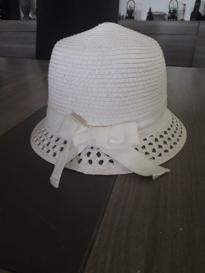 Chapeau fille orchestra taille 50 blanc - photo numéro 3