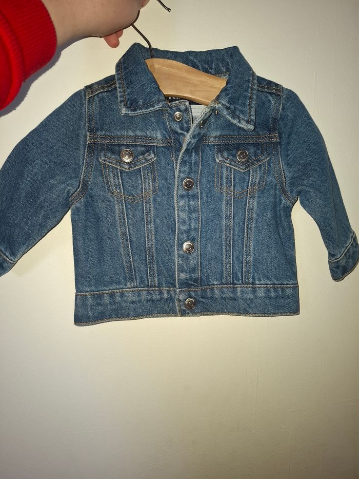 Veste en jean bleu kiabi
