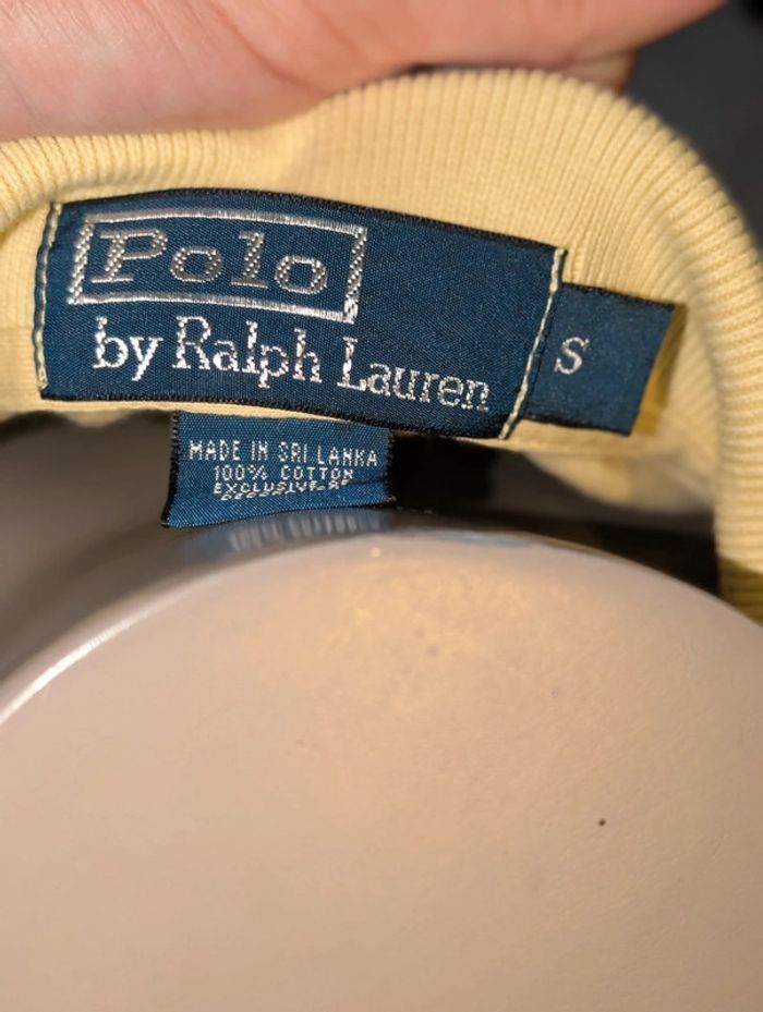 Polo Ralph Lauren Jaune Clair Taille S - photo numéro 3