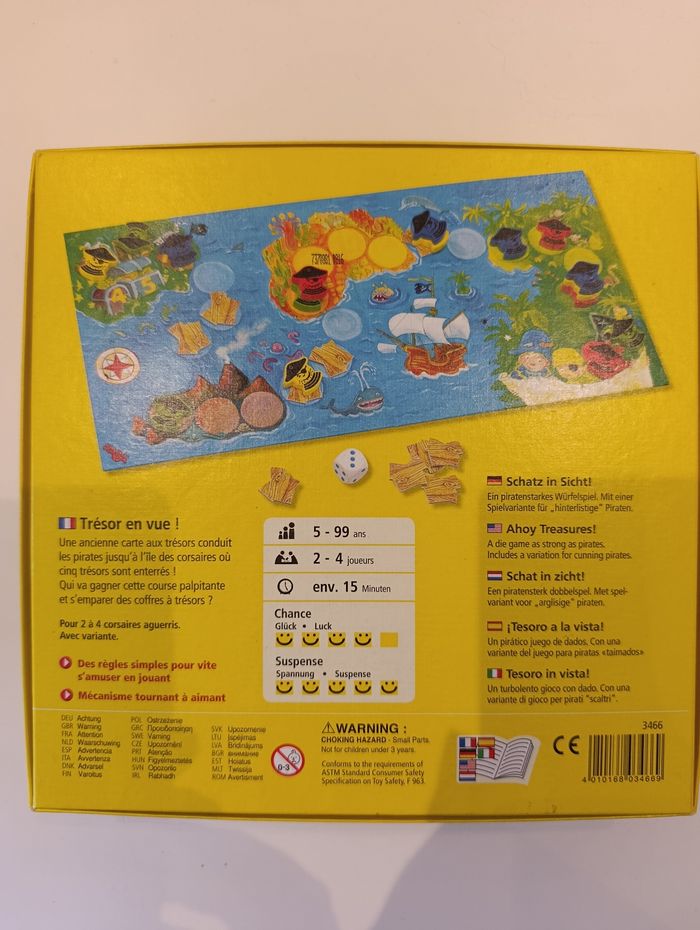 Jeu "Trésor en vue" neuf - photo numéro 3