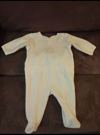 Pyjama en velours Petit Bateau