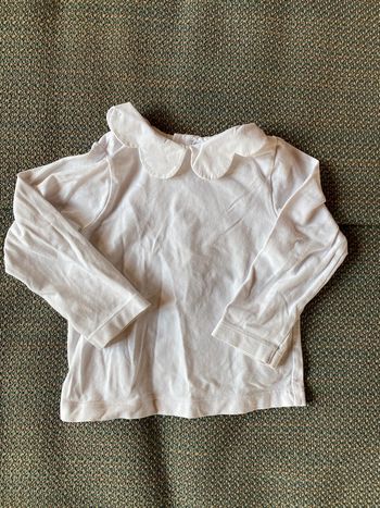 TShirt Blanc Jacadi manches longues - 24 mois