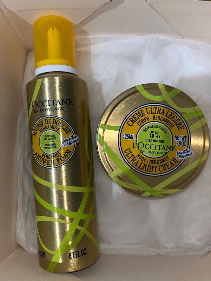 coffret l’occitane bergamote
