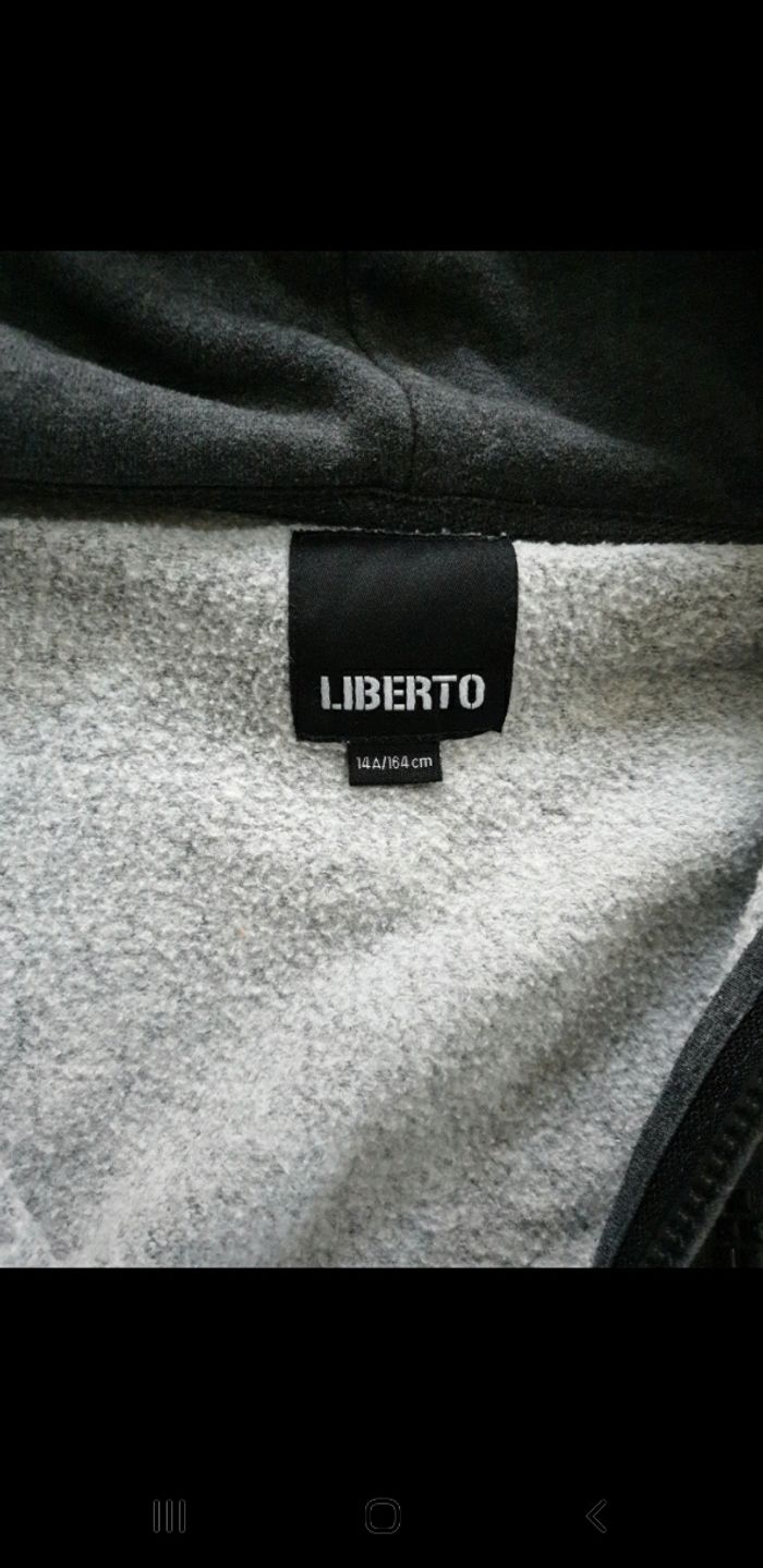 Veste de sweat garçon liberto 14 ans - photo numéro 4