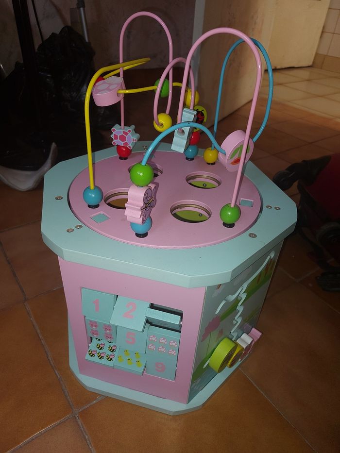 Cube activités en bois - photo numéro 7