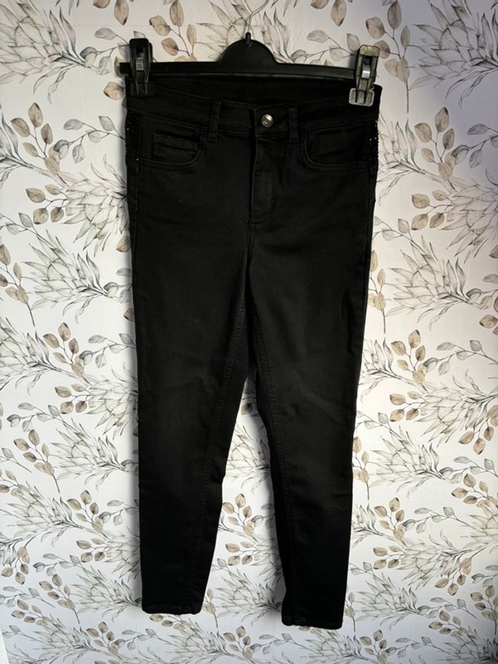 Jean slim noir liu JO