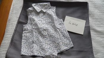 Chemise sans manches Orchestra 4 ans