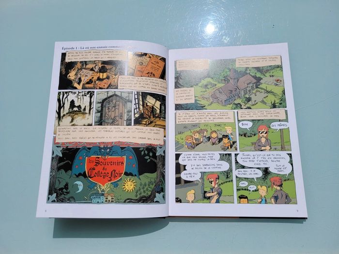 BD jeunesse : Le Collège noir, tome 1 - photo numéro 5