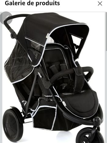 Poussette double hauck