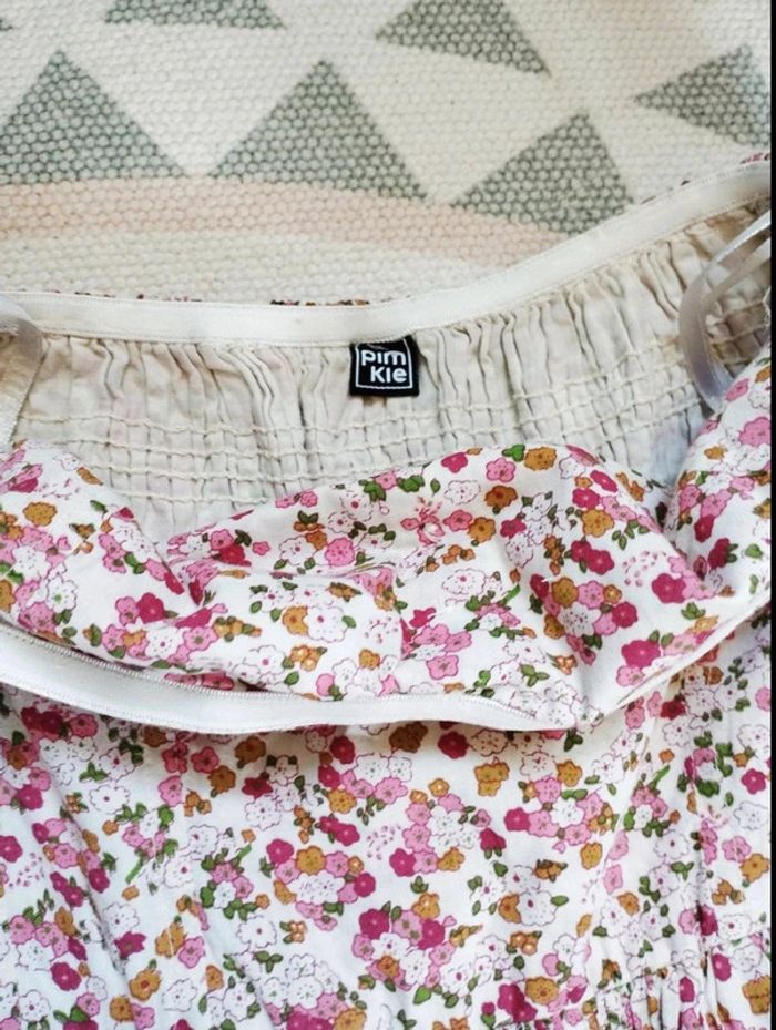 Robe bustier fleurie - Pimkie - Vintage  S = 34 - Très Bon État - photo numéro 8