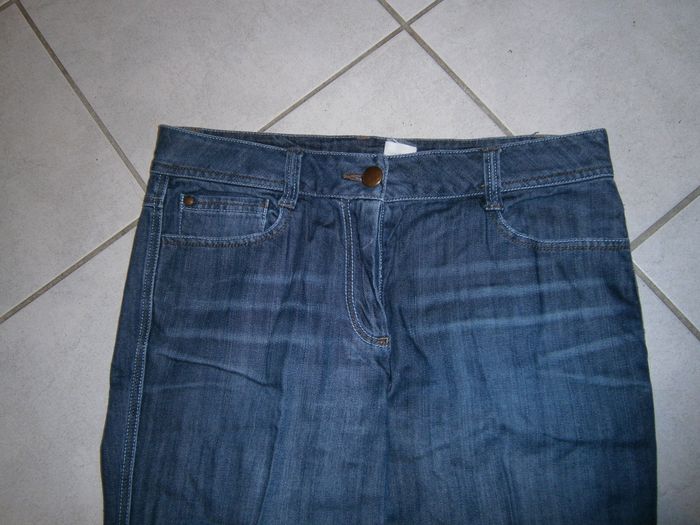 Jeans bleu CAMAIEU Taille 42 - photo numéro 3