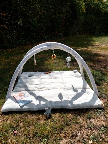 Tapis eveil tanzanie / Hanoïe vert sauge bébé garçon