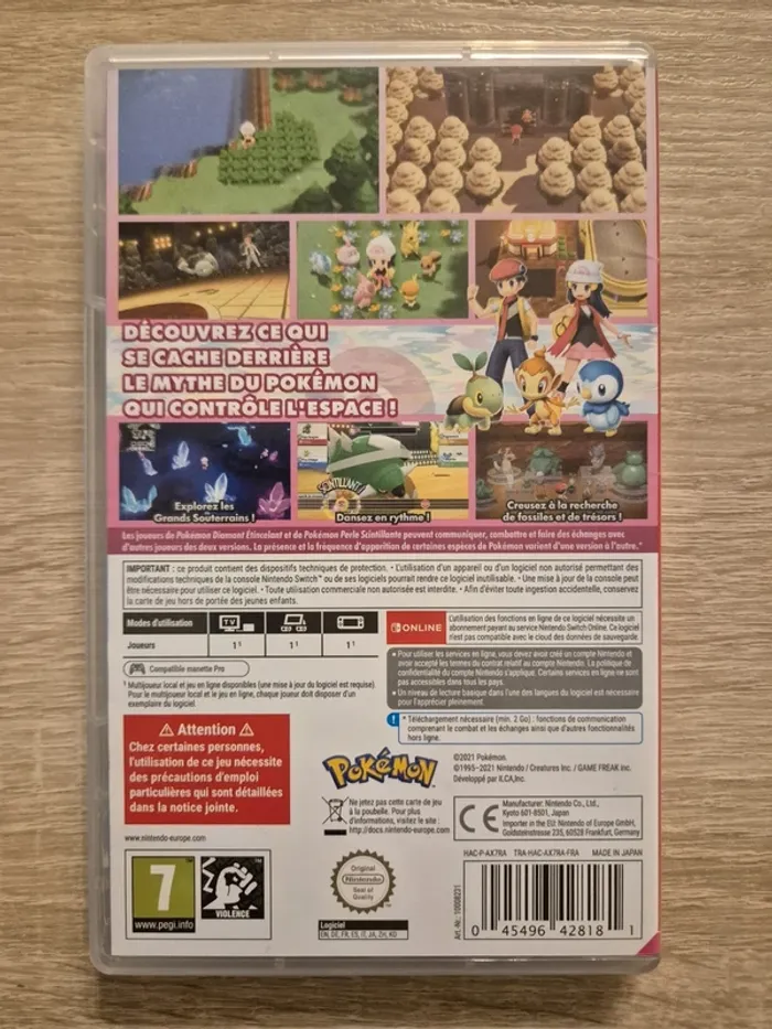 Pokémon Perle Scintillante - Switch - photo numéro 2