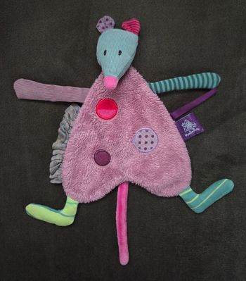 Doudou plat souris - Les jolis pas beaux - Moulin Roty