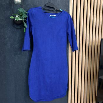 Robe bleu royal Cherry Koko, taille M