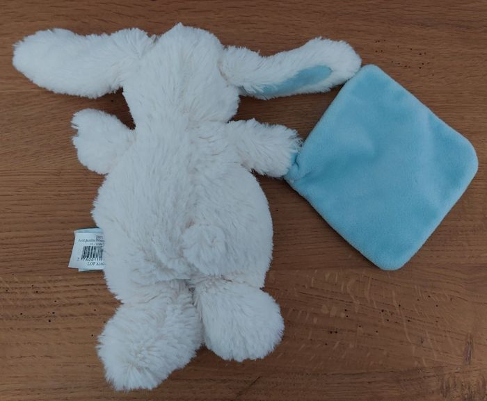 Doudou Lapin mouchoir - Baby Nat - photo numéro 3