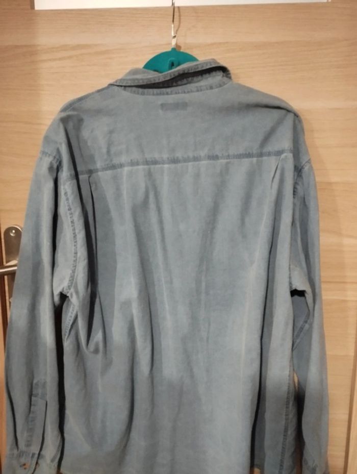 Chemise imitation jean 3 Suisses taille 43/44 - photo numéro 2