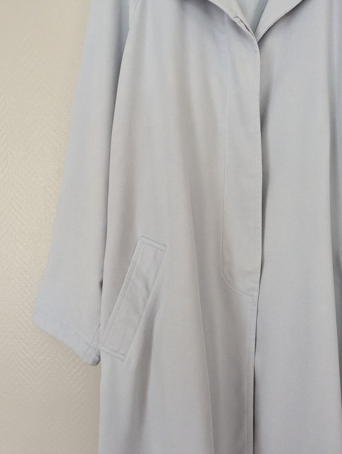 Trench fluide bleu clair – Un Jour Ailleurs – Taille 42 - photo numéro 4