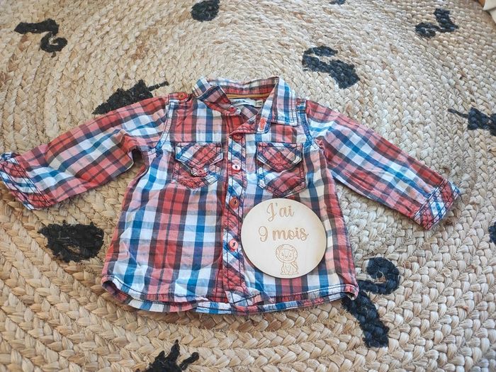 Chemise bébé garçon 9 mois
