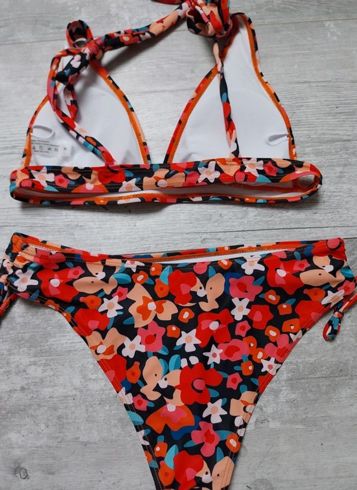 Maillot de bain 2 pièces fleuris - photo numéro 4