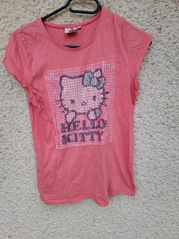 T-shirt Hello Kitty original mosaïque vintage tendance chic