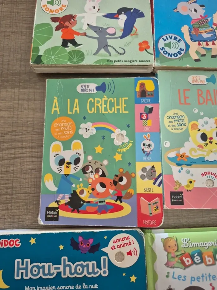 Lot livres sonores bébé - photo numéro 4