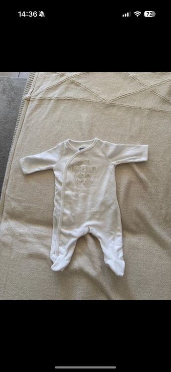 Pyjama en velours Gemo