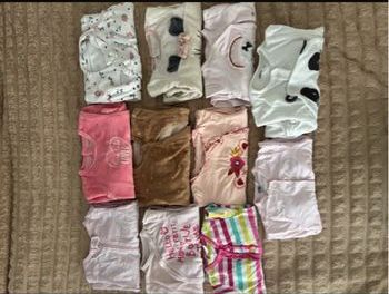 Lot de 11 pyjamas bébé fille