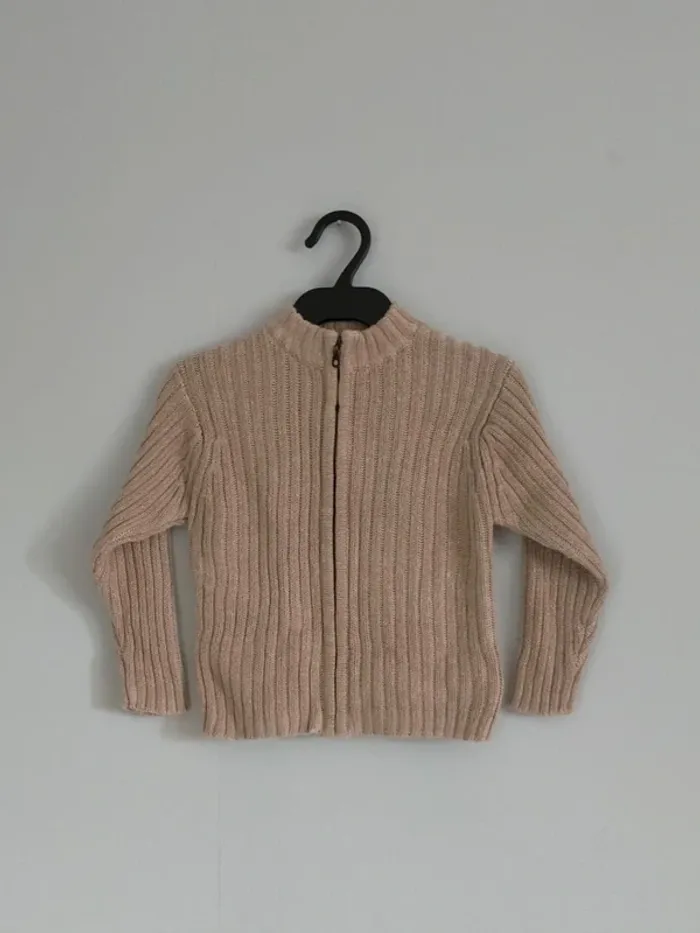 Gilet marron clair
