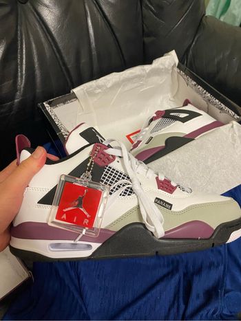 Paris Saint-Germain x Air Jordan 4 Retro Bordeaux - taille 45