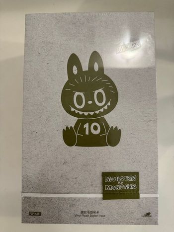 Popmart Monsters Labubu 10 ans édition spéciale 
