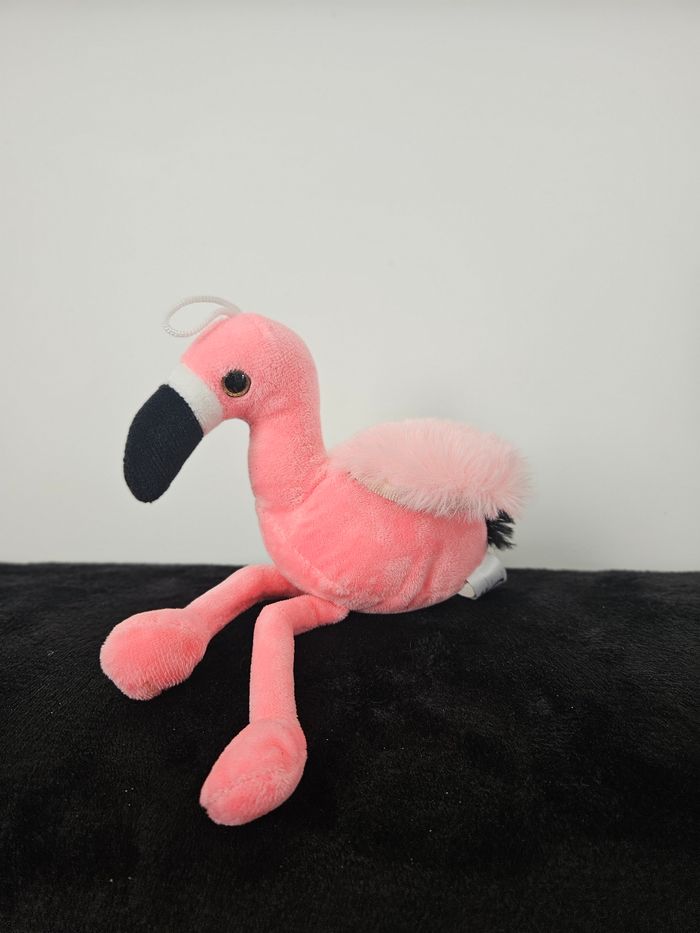 Peluche flamand rose