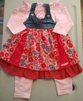 Ensemble robe combi. Absorba.