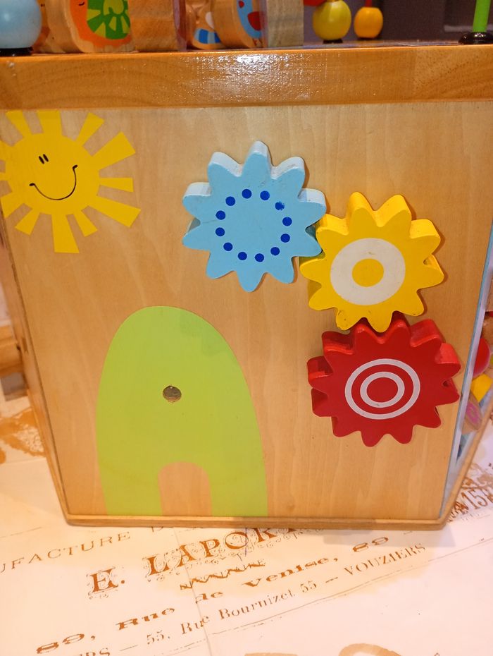 Cube d'éveil en bois - photo numéro 6