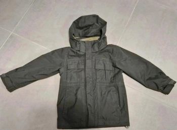 Imperméable Quechua vert 4 ans