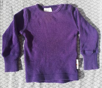 Teesh Manymonths plum 100% merinos adventurer 