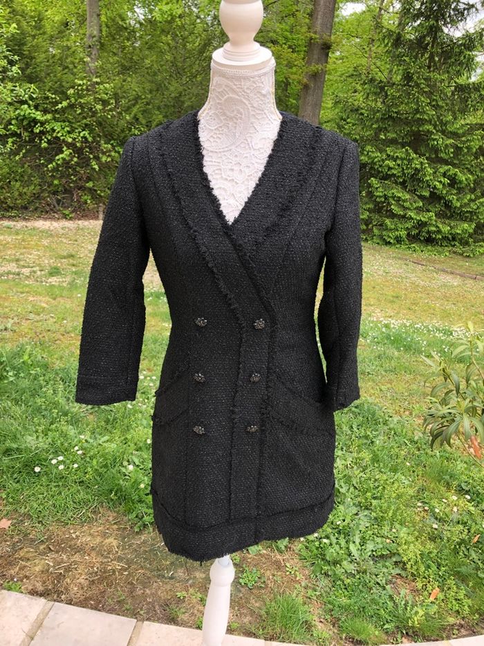 Robe Zara tweed neuve taille M - photo numéro 7